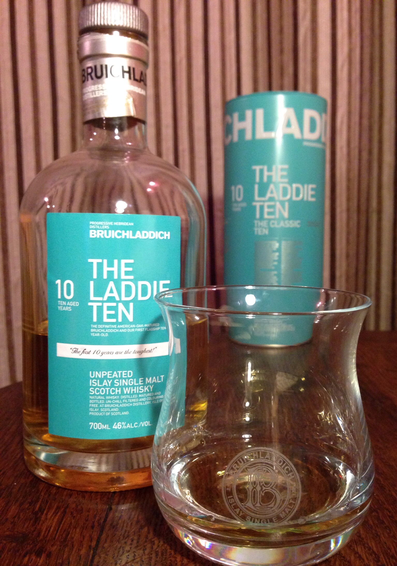 Tasting Notes: Bruichladdich – The Laddie Ten – whisky unplugged