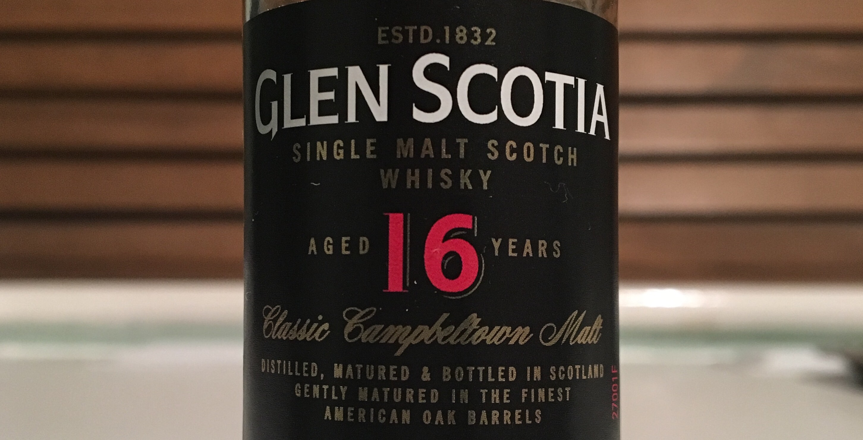 Tasting Notes: Glen Scotia – 16 Years Old – whisky unplugged