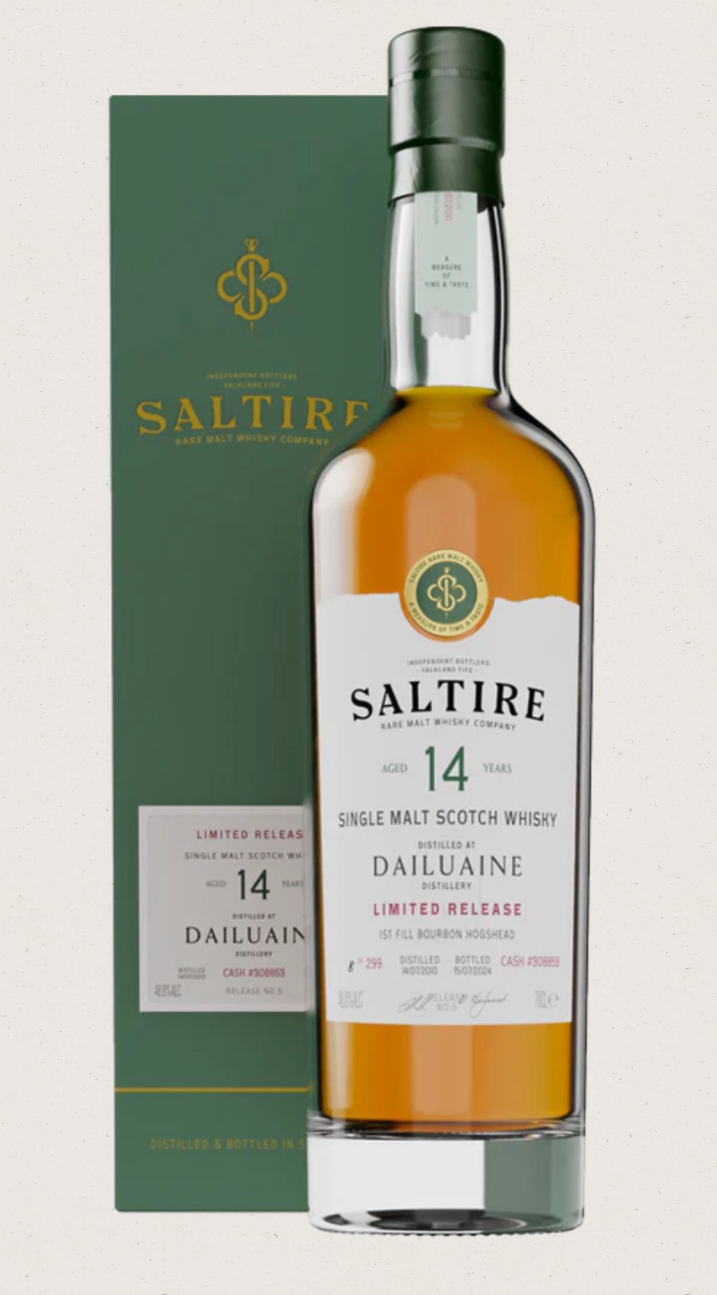 Tasting Notes: Dailuaine – 14 Years Old (Saltire Rare Malt Whisky